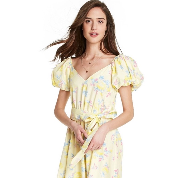 LoveShackFancy for Target Inés Floral Dress 2 - Picture 4 of 13